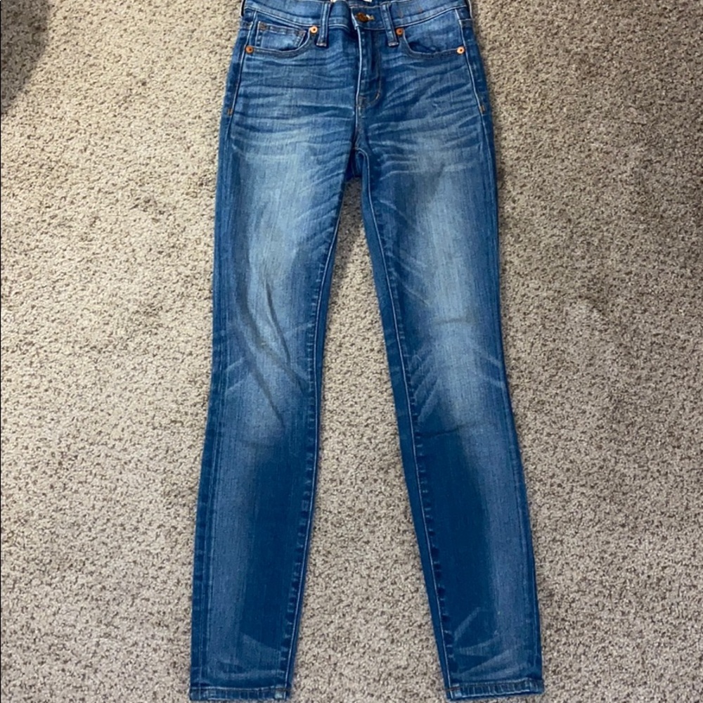 Madewell High Rise Skinny Jeans